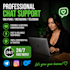 be your professional chat support and customer service agent