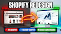 do shopify store redesign and revamp shopify website