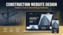 design construction, plumbing, roofing sites that attract clients