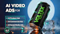 create ai commercial video, ai product ads, ai video ads, ai product animation