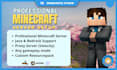 setup advanced minecraft server professionally