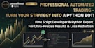 build your custom trading bot or strategy in python and pine script
