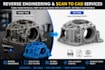 reverse engineer scan to cad 3d mesh stl to step cad modelling from scan data
