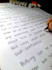 write beautiful handwritten letters, notes and cards
