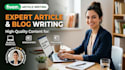 write an article for you