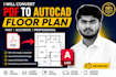 convert PDF to autocad floor plan