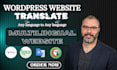 translate your wordpress website and fix wpml multilingual issues