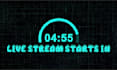 design stream countdown timer for you
