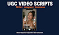 write ugc video scripts for ecommerce and dtc brands