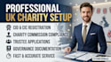 handle UK charity cio cic registration and 501c3 nonprofit setup