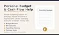 create a simple personal budget and cash flow plan