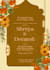 design elegant indian wedding invitation card