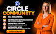 setup circle so online course community circle so manager circle automation
