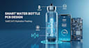 develop smart water bottle pcb with ble app and hydration monitoring