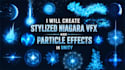 create stylized niagara vfx and particle effects in unity and unreal engine