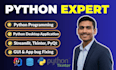 build python desktop apps using streamlit, tkinter and pyqt