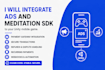 integrate ads  sdk to your unity mobile game