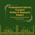 write high quality islamic content, articles, and quranic blogs
