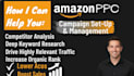 set up amazon PPC campaigns, manage amazon fba ppc ads