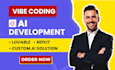 create web, mobile app by vibe coding, lovable, replit, bolt