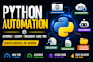 create custom python automation scripts and bots