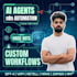 create ai agents, n8n workflows and voice bots