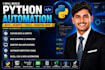 create python automation bots, scripts and tools