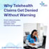 fix telehealth billing insurance denials