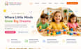 design squarespace kindergarten website daycare website preschool website