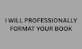 professionally format your book on amazon