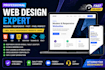 build modern responsive website with react, tailwind CSS, HTML CSS js