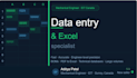 do fast, accurate data entry, excel spreadsheets, bom, and PDF conversion