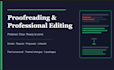 proofread and edit your business writing, emails and documents