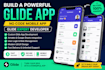 build a powerful glide app, no code mobile app, glide expert developer