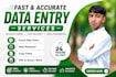 do professional data entry, copy paste, and web research