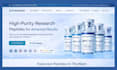 build peptide website fda compliant peptide website research peptide store