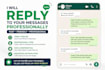 reply to your messages professionally and fast