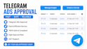 fix telegram ads issues, telegram ads destination, promote telegram to investors