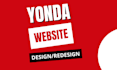 yonda website design yonda redesign