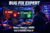 fix bug and responsiveness issue in mern stack website