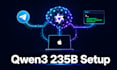 setup qwen3 35b model local llm macbook vps gpu ai agent visionclaw telegram bot