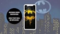 design batman birthday video invitation