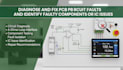 diagnose and fix pcb circuit faults and identify faulty components or ic issues