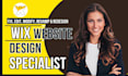 do wix website redesign wix website optimization redesign wix seo
