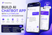 build ai chatbot app with flutterflow openai API integration