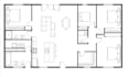 redraw 2d floor plan autocad architectural drawing blueprint house plan design