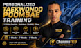 create a personalized taekwondo poomsae training plan
