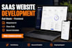 develop saas custom website, saas platform, full stack web application developer