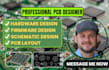 make hardware prototyping, schematic, pcb circuit design, esp32, arduino, stm32