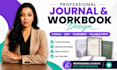 design canva ebook kdp journal design prayer journal formatting workbook design